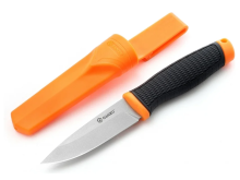 Нож Ganzo туристический (Черный/Оранжевый)