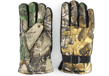 Перчатки зимние с меховой подкладкой (Лес)