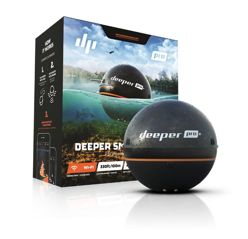 Эхолот Deeper Smart Sonar Pro+ беспроводной купить в магазине Рыбак Рыбачок
