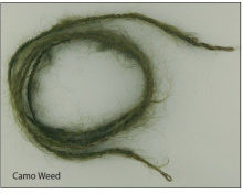 Поводок карповый Spro Strategy The Fuzz Leadcore Camo Weed 