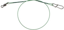 Поводок Mikado X-Plode 15/20/25 cm / 10kg / GREEN / 60шт / сталь¶