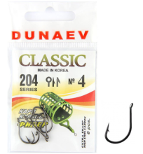 Крючок одинарный Dunaev Classic 204
