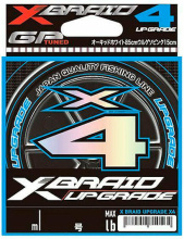 Плетеный шнур Ygk X-Braid Upgrade X4 200м (#2.0, 30LB, Multi Color)