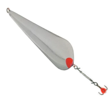 Блесна Пирс зимняя Диво Вазуза малая с чертиком на цепочке 3,6г (Н)