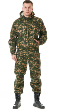 Костюм мужской Камуфляж (р 48, Коричнево-зеленый)