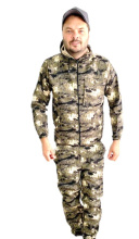 Костюм мужской х/б Цифра (р 44-46, Серо-бежевый)