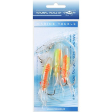 Подвеска морская Mikado Squid Rig, 7.5cm, №4/0(3)
