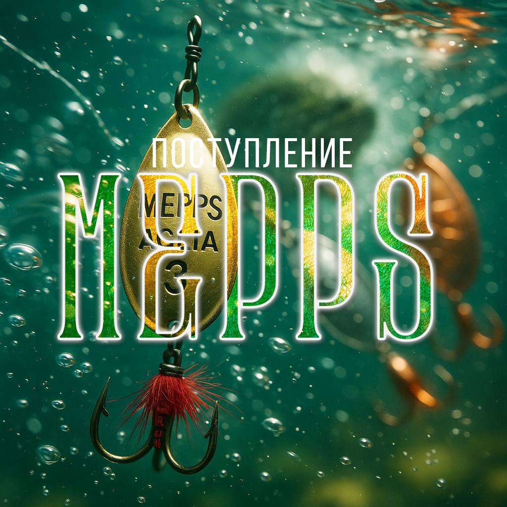 Поступление блёсен Mepps! Поступление блёсен Mepps!