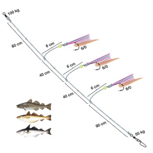 Система Spro Norway - Exp Gummi Makk Rig2 №5/0