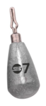 Груз SPRO  FS Dropshot Pear Lead, 7гр (2 шт)
