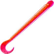 Приманка силиконовая Dunaev Zub-Worm Zander 10,8см (130, Маджента с блесками)