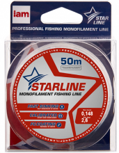 Леска Iam Starline монофильная 50м Transparent