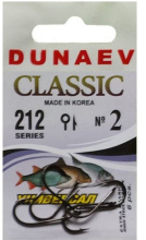 Крючок одинарный Dunaev Classic 212