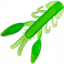 Приманка силиконовая Helios Рак Omar 2,05" 5,2см (007, Electric Green)