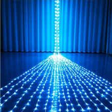 Гирлянда занавес светодиодная Водопад 560L 3*2м (Синий)