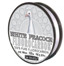 Леска Balsax Fluorocarbon White Peacock 100м