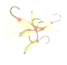 Мормышка фосфорная простая с ушком №1,кр.№4¶