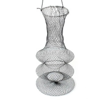 Садок Namazu круглый (восьмерка), трос, 3 кольца