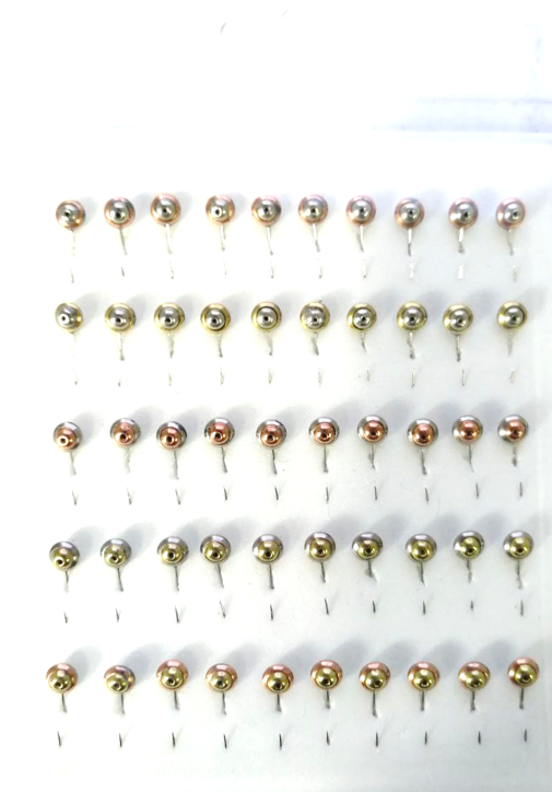 Мормышка РВС Mustad тип 4/3 с глазком на планшете Мормышка РВС Mustad тип 4/3 с глазком на планшете