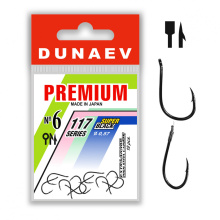 Крючок одинарный Dunaev Premium 117