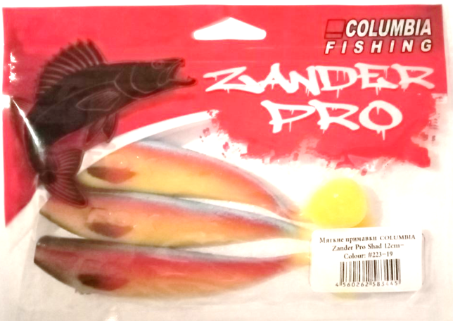 Приманка силиконовая Columbia Zander Pro Shad 12см Приманка силиконовая Columbia Zander Pro Shad 12см