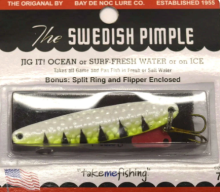 Блесна зимняя Swedish Pimple 50мм (5, 13-A)