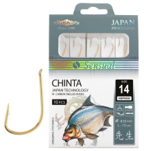Крючок с поводком Mikado Sensual Chinta G 70см №14