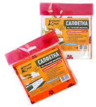 Салфетка Домашний сундук влаговпитывающая из губчатой вискозы