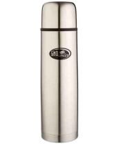 Термос Biostal 0,75л c узким горлом с двумя пробками