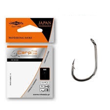 Крючок одинарный Mikado Carp Fine Line BN Крючок одинарный Mikado Carp Fine Line BN