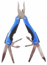 Мультитул Следопыт (плоскогубцы) средний 9 предметов в чехле 