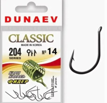 Крючок одинарный Dunaev Classic 204