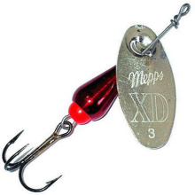 Блесна Mepps XD Platium  (№2, Silver/Red, 5 г)