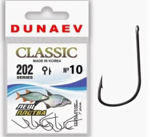 Крючок одинарный Dunaev Classic 202