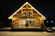 Гирлянда светодиодная водонепроницаемая Бахрома 0,6*6м (Желтый)