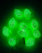 Гирлянда светодиодная Шишки 4м (Зеленый)