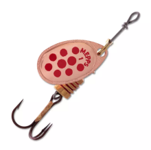 Блесна Mepps Aglia Decoree (№3, Cooper/Red Dots, 6,5 г)