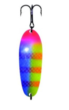 Блесна колеблющаяся Сарки крашеная 75мм