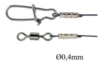 Поводок BIGULOV Стандарт 20см, 15кг (2шт), СТ2-20-2