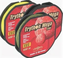 Плетеный шнур Mikado Trython Mega Line 100м (0.35mm, Fluo)