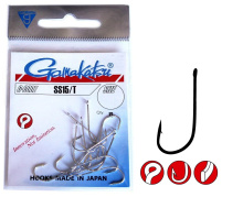 Крючки Gamakatsu SS15/T, №2, (12шт)