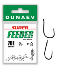 Крючок одинарный Dunaev Super Feeder 701 