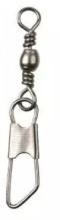 Вертлюг+карабин Mikado Barrel Swivel Safety Snap, №20, BN (12шт)¶