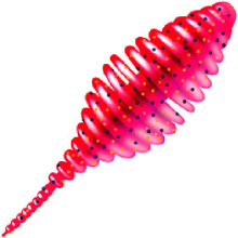 Приманка силиконовая Dunaev Zub-Pollywog 4см (130, Маджента с блесками)