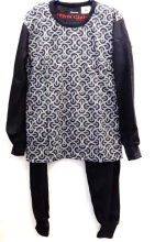 Термобельё Clairewoods с узором (р L, Черный)