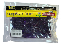 Приманка силиконовая Tilzit Crazy Flazer 9см (Фиолетовый)