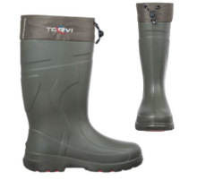 Сапоги мужские Torvi из ЭВА с 4-слойным сменным вкладышем флис и подошвой ТЭП -25С оливковые