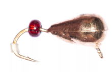 Мормышка вольфрамовая Lumicom Безмотылка №5 Капля с ушком d4,0мм (медь)