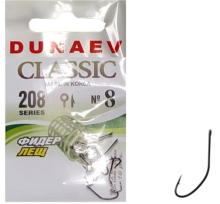 Крючок одинарный Dunaev Classic 208