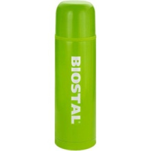Термос Biostal, 0,75л (NB750С-G), c узким горлом, с кнопкой (зеленый)¶
